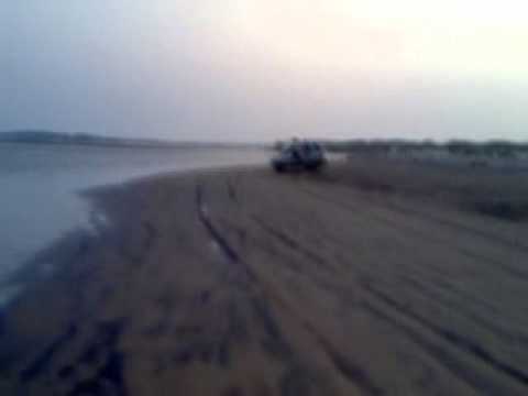 ride on beach side