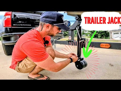 HOW TO INSTALL TRAILER JACK AND WHEELS