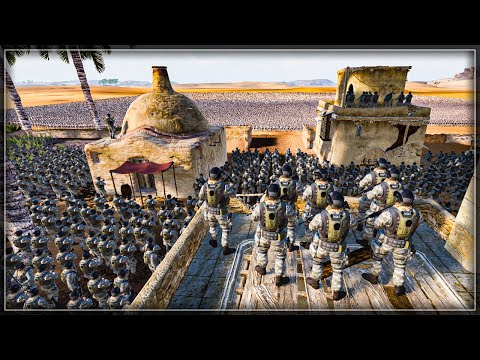 Can 5.000 Modern Soldiers Defend Village From 800.000 Zombies - Ultimate Epic Battle Simulator 2