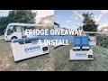 Fridge Giveaway & Install | Bus Build | Toyota Coaster Conversion Fridge Giveaway & Install | Bus Build | Toyota Coaster Conversion