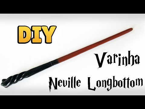 DIY: How to Make a NEVILLE LONGBOTTOM Wand - Harry Potter Tutorial