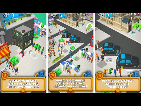 Idle City Royal - Gameplay (by 4 Us Games) - YouTube