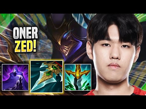 ONER IS A GOD WITH ZED! - T1 Oner Plays Zed JUNGLE vs Talon! | Season 2022