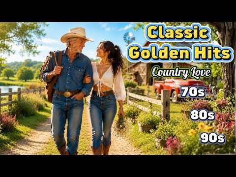 Best Of Country Love Songs 🤠 70s 80s 90s Classic Golden Hits | Sunset Romance & Timeless Melodies