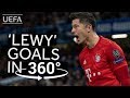 All LEWANDOWSKI 2019/20 #UCL GOALS in 360°