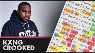 KXNG Croooked on Y&#39;all Ready Know- Lyrics, Rhymes Highlighted (199)