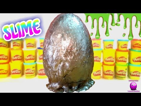 Huevo sorpresa gigante de Slime Video