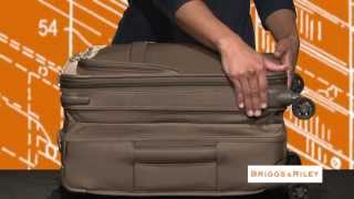 Briggs & Riley Baseline Domestic Carry-On Expandable Upright | Luggage Pros