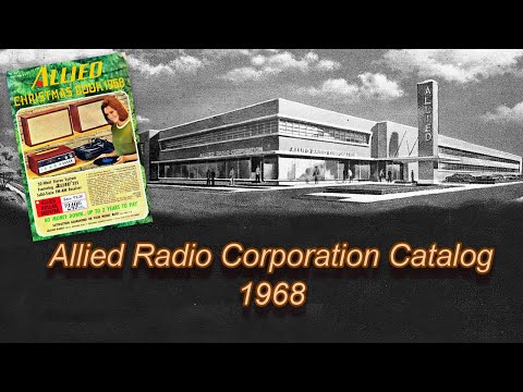 1960's - Check Out The Christmas 1968 Allied Radio Electronics Catalog!
