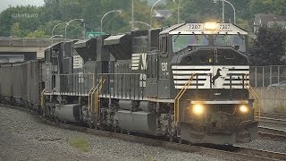 preview picture of video '(5) NS C51 & 36A @ Altoona  Sept. 21 2013'