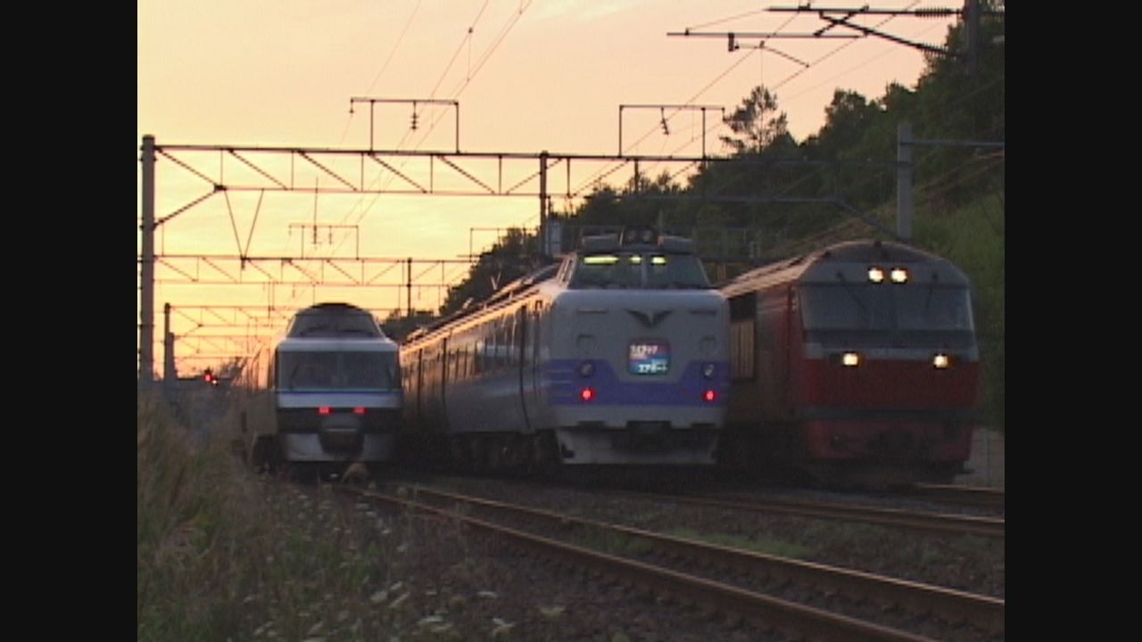 （非HD）夕暮れの西の里信号場（再掲）