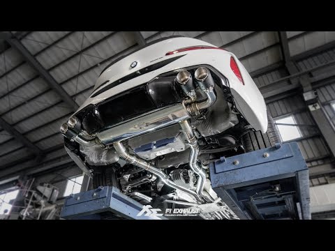 BMW M8 F93 Gran Coupe w/ Fi EXHAUST Valvetronic CatBack Valves Close/Open