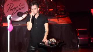 &quot;Vegas Lights&quot; Panic! At The Disco@Rams Head Live Baltimore 12/9/13 Too Weird Tour