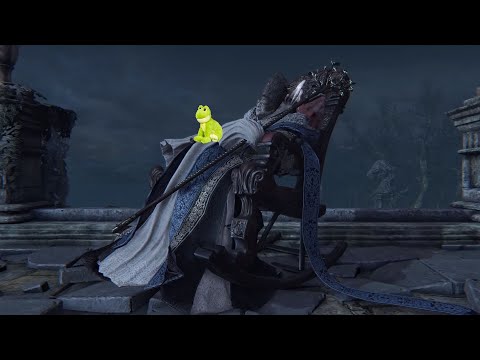 Fear the old blood but master willem is a stuffed frog