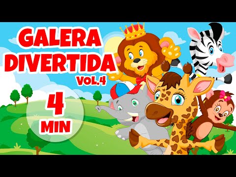 Galera Divertida Vol. 4 - Giramille 4 min | Desenho Animado Musical