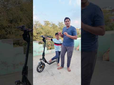 😃 Pranesh Dad New E-Scooter 🛴 