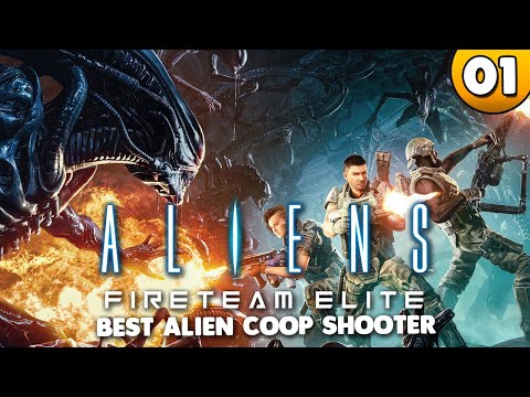 Aliens Fireteam Elite | First Mission | Coop⭐ Let's Play 👑 #001 [Deutsch/German]