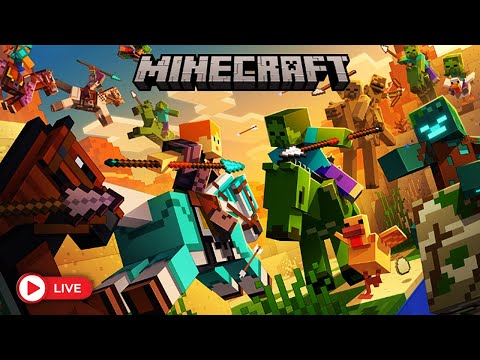 🔴LIVE! We Finally Play MINECRAFT!