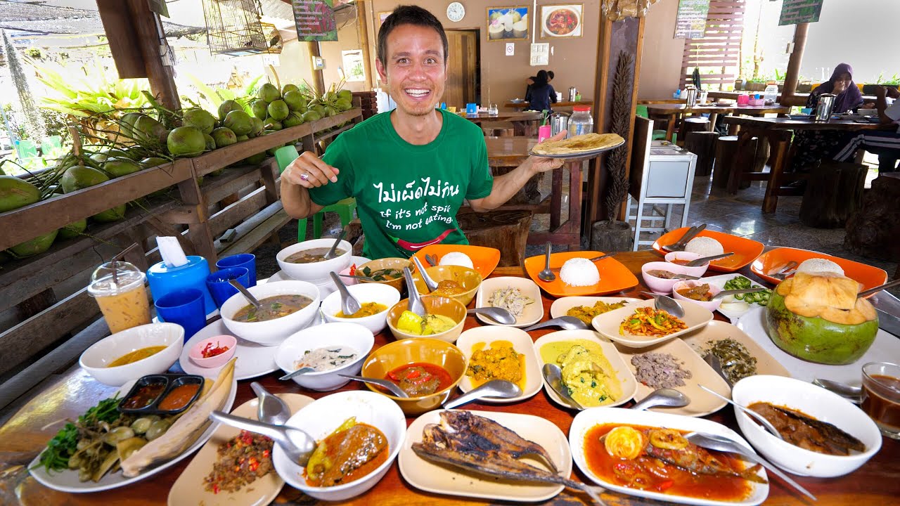 Street Food 21 CURRIES FOR LUNCH! Unseen Food Tour in Southeast Asia!