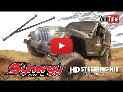 Synergy Jeep TJ/LJ, XJ, ZJ, MJ Heavy Duty Steering Kit