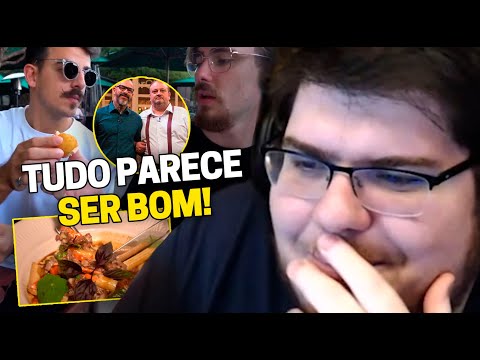 CASIMIRO REAGE: GABA COMPARA O MENU EXECUTIVO DO FOGAÇA x JACQUIN | Cortes do Casimito