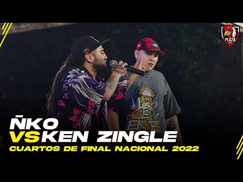 ((BATALLÓN)) ÑKO vs KEN ZINGLE / Cuartos de final / nacional Plaza Viral Rec 2022