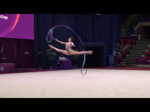 Andrijana Blazic SRB Gymnastics Fed  of Serbia Ribbon Irina Deleanu Cup 23 May 2021
