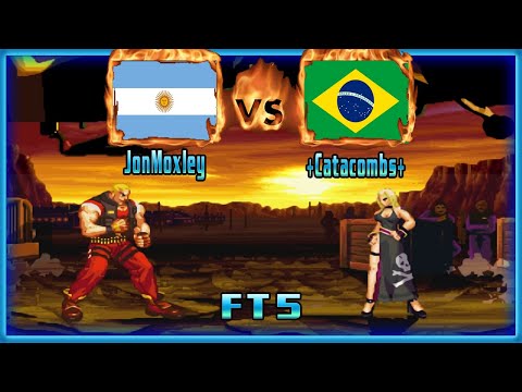 Garou - Mark of the Wolves - JonMoxley (ARG) VS (BRA) +Catacombs+ [garou] [Fightcade] [FT5] 餓狼 群狼之證