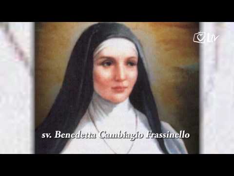 Katolički kalendar 21.3.2017. – sv. Benedetta Cambiagio Frassinello