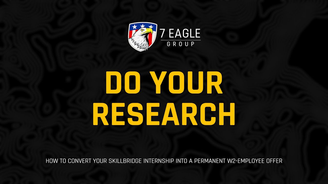 Do Your Research