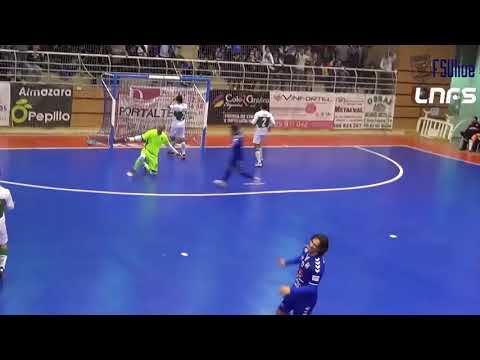 Gol Dani Santos (3-0) FS Valdepeñas - Elche CF. J12, 2Div. LNFS