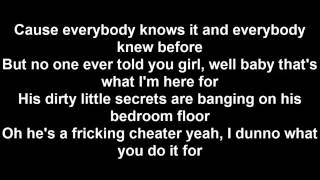 cheater the vamps lyrics