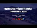SBC LIVE THE MONTAGNE POSÉE PRISON INCIDENT COMMISSION OF INQUIRY 19 05 2026