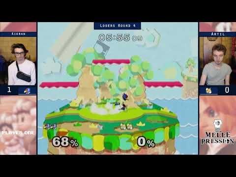 Super Melee Pression 3 - Kieran (Falco) vs. Artil (Fox) - Losers Round 4