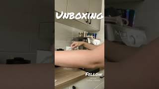 Unboxing | Fellow | Atmos canister | Aesthetic | Coffee