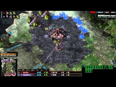 Nerchio vs JonnyREcco   ZvZ G3