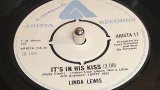 Linda Lewis - It's In His Kiss (1975 7" Single)