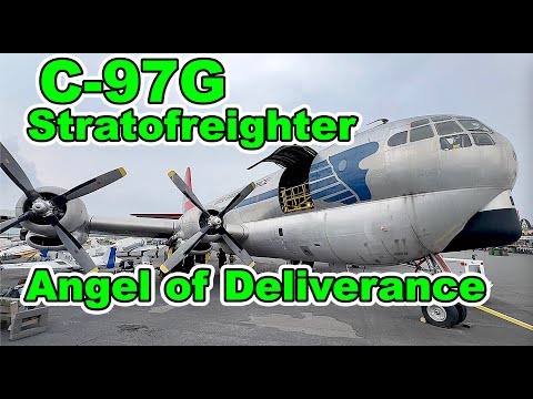 Reading World War II Weekend Boeing C-97 Stratofreighter "Angel of Deliverance" Berlin Airlift