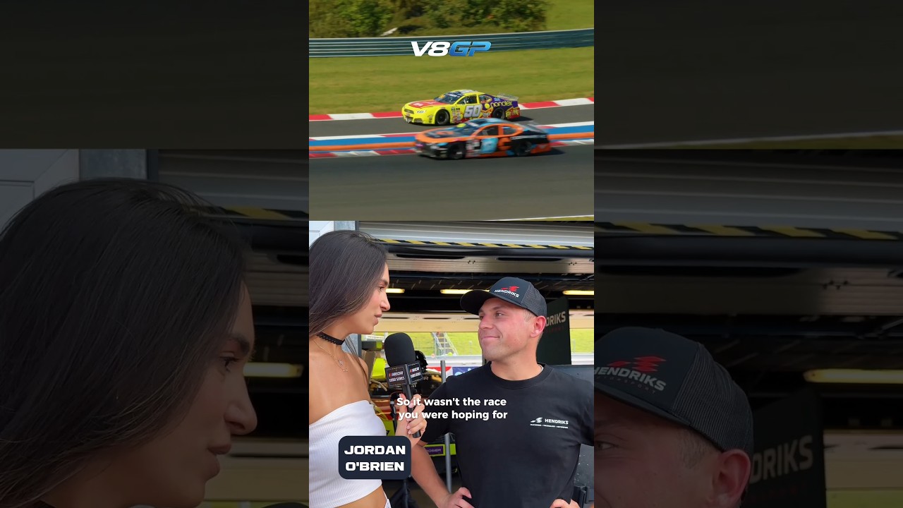 A locked throttle pedal. The rest in his own words. 🏁