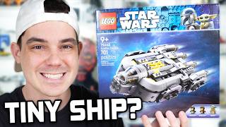 SMALL BUT MIGHTY? LEGO Star Wars ANZELLAN STARSHIP Review! (75445)