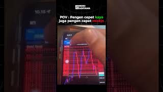 Pengen cepet kaya dan pengen cepet miskin #trading #forex #shorts