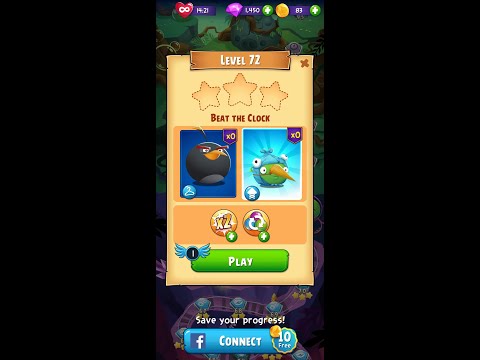 Angry Birds POP Level 72