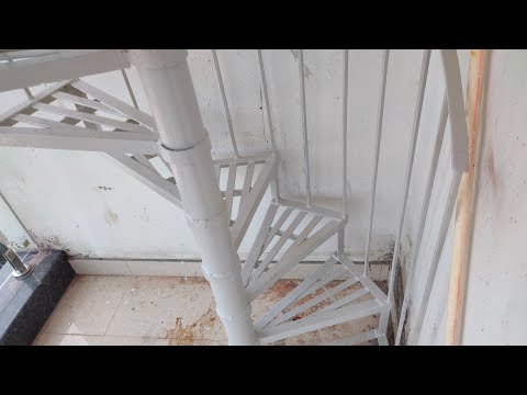 Circular spiral staircase deaign