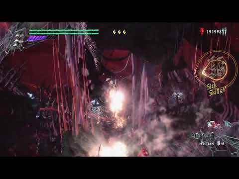 Devil May Cry 5 Mission 8 Hell and Hell S rank (easy strategy)