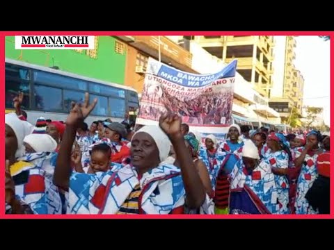 Bawacha wafurika barabarani maadhimisho Siku ya Wanawake Duniani
