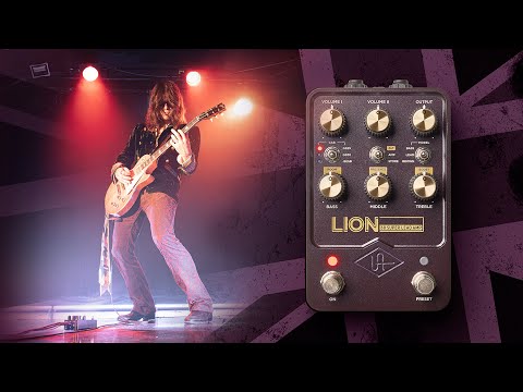 Universal Audio UAFX Lion 68 Super Lead Amp – United States Universal Audio UAFX Lion 68 Super Lead Amp – United States