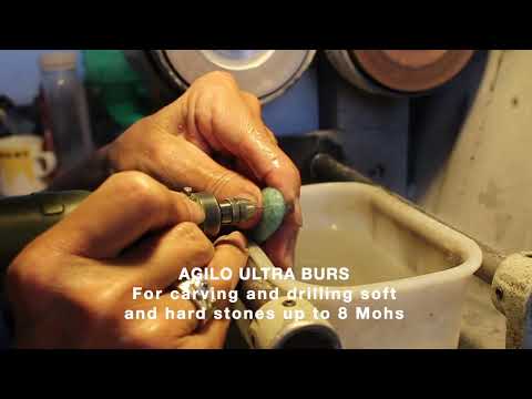 AGILO ULTRA Diamond bur for drilling and carving stones
