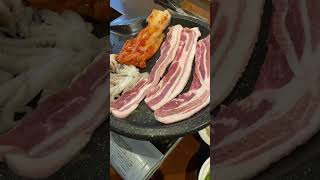 釜山亭 韓国料理食べ飲み放題 天神エリア #shorts