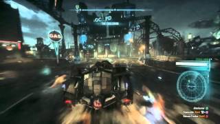 Batman Arkham Knight BATMOBILE Free Roam