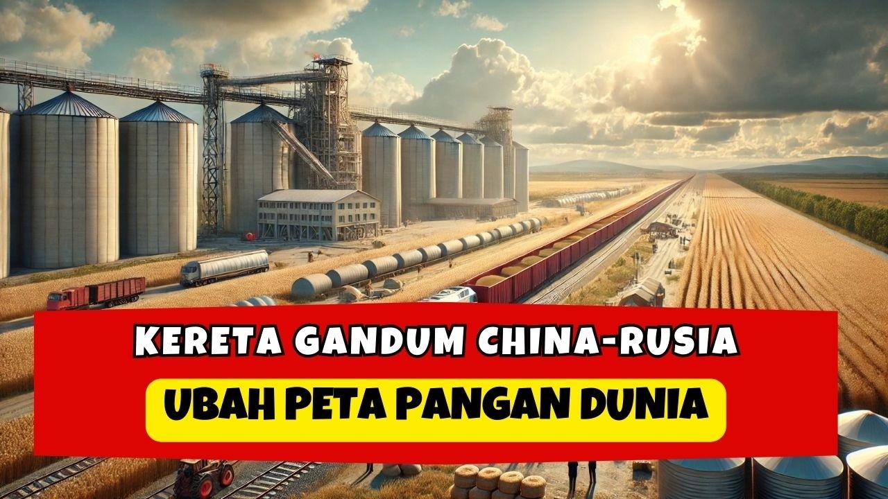 CARA CHINA-RUSIA HAJAR AMERIKA: KERETA API GANDUM UBAH PETA PANGAN DUNIA